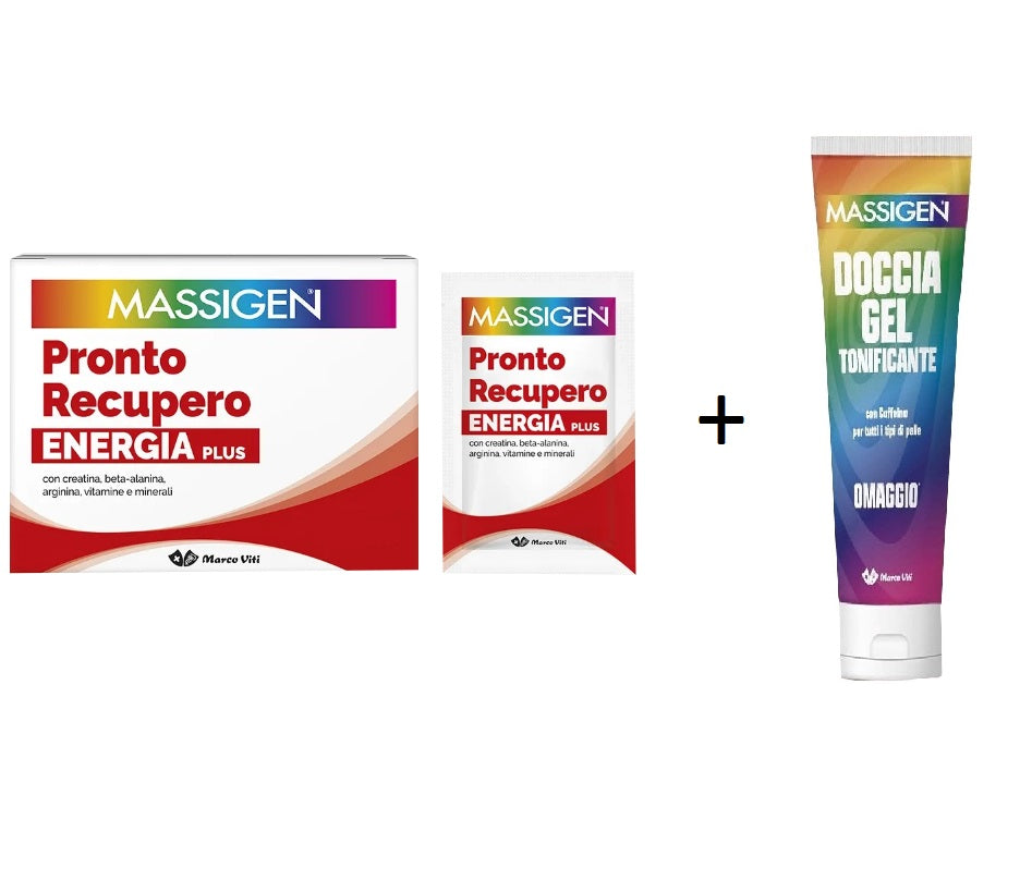 Massigen Pronto Recupero Energia Plus 24 Bustine+doccia Gel