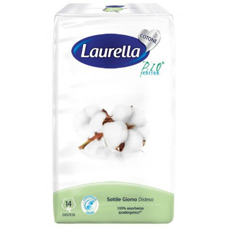 Laurella Cotone Assorbenti Sottile Giorno Distesi 14 Pezzi