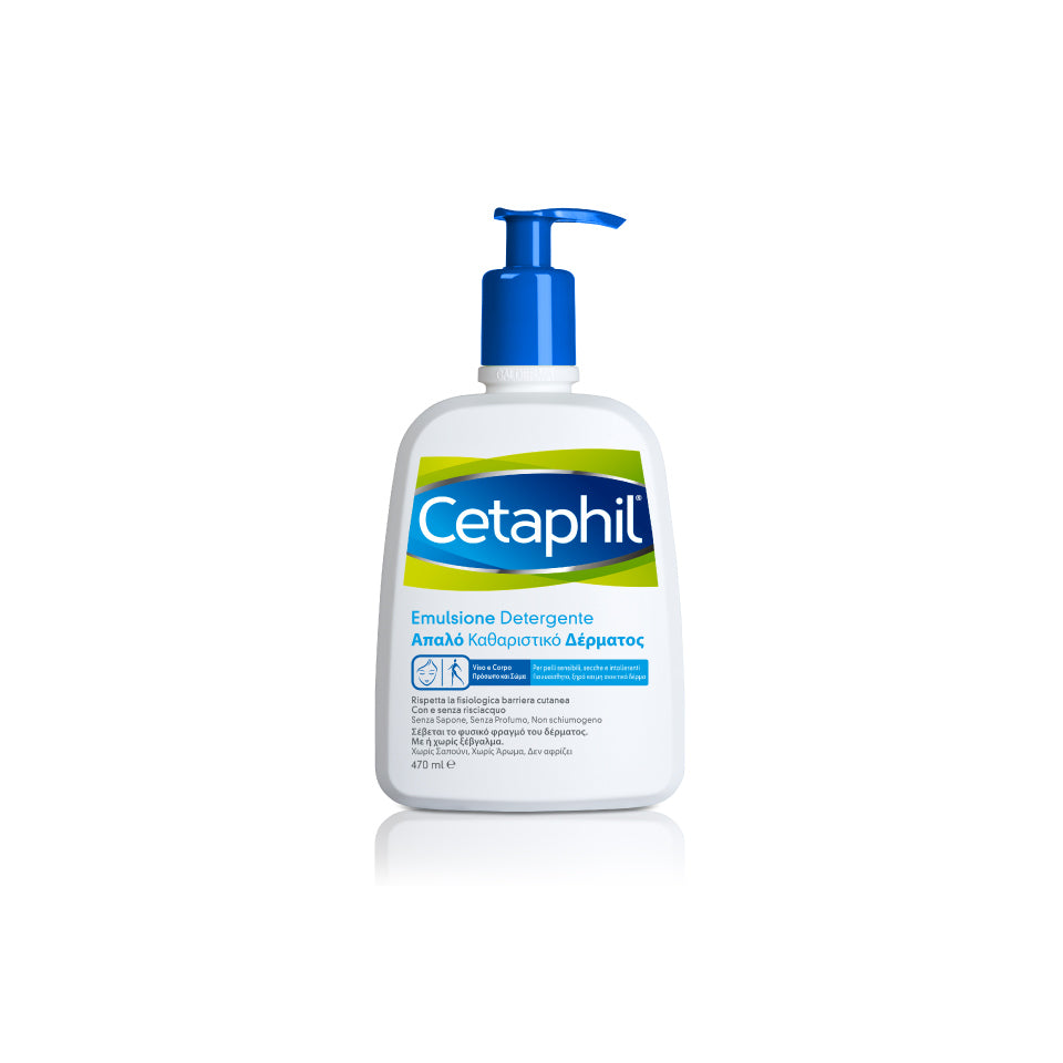 Cetaphil Emulsione Detergente 470ml Pelle Secca