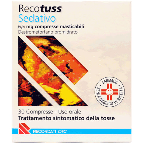 Recotuss Sedativo 30 Compresse Mast6,5mg