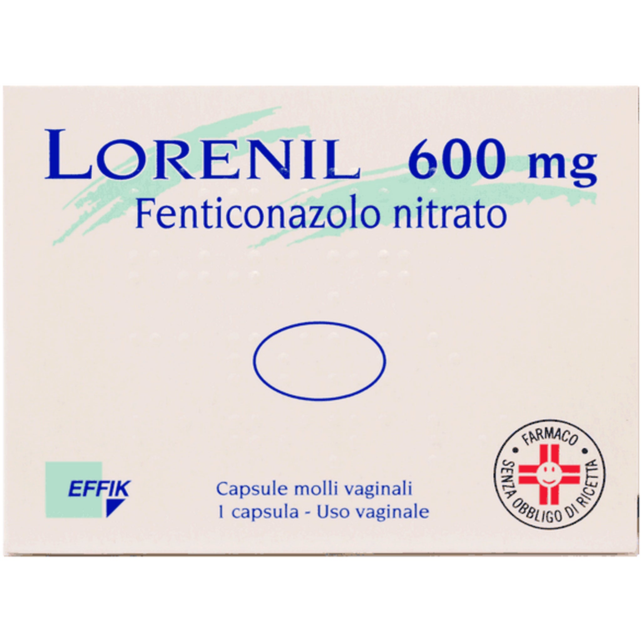 Lorenil 1 Capsule Molli Vaginali 600mg