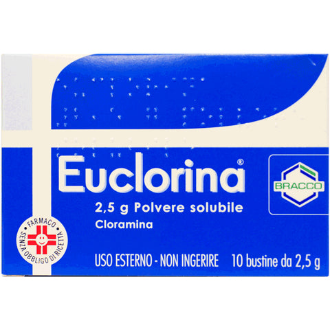 Euclorina Polvere Soluzione 10 Buste 2,5g