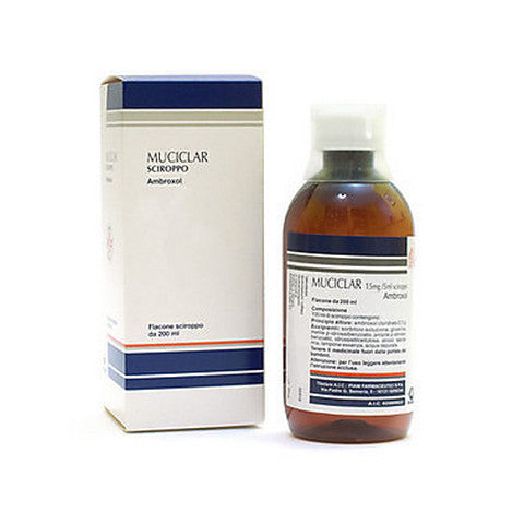 Muciclar Sciroppo 200ml 15mg/5ml