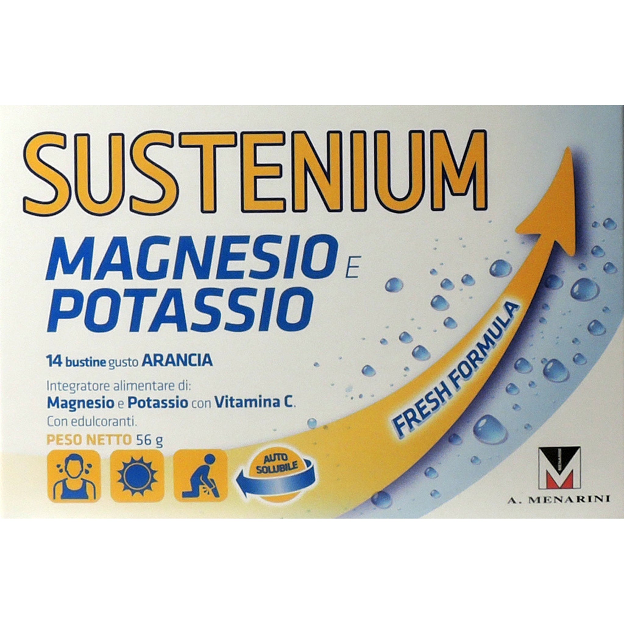 Sustenium Magnesio Potassio 14 Buste