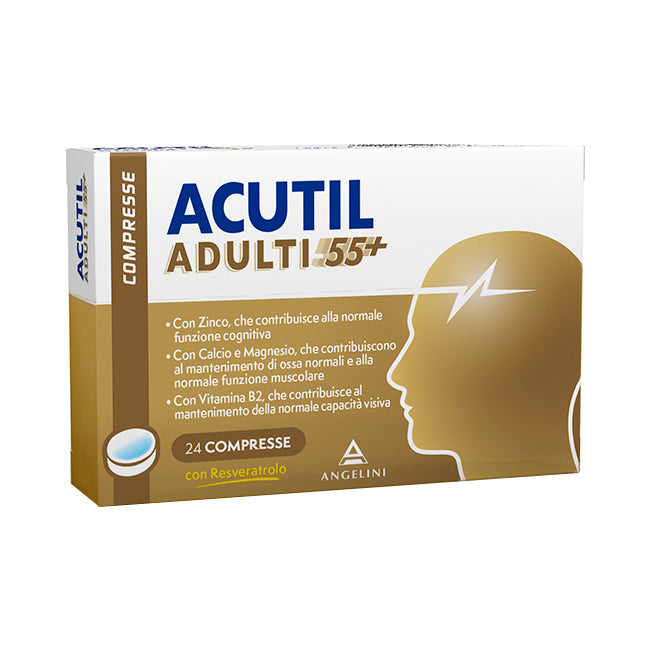 Acutil Adulti 55+ 24 Compresse