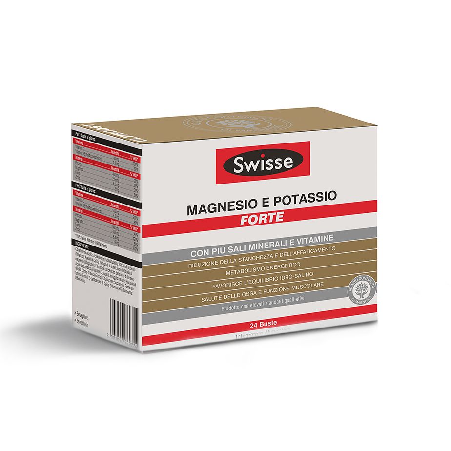 Swisse Magnesio E Potassio Forte 24 Bustine