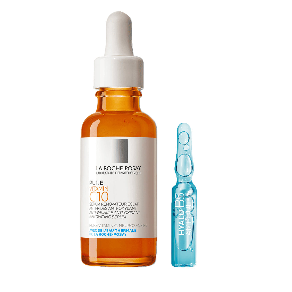 La Roche Posay Pure Vitamin C10 Siero + Hyalu B5 Ampolla