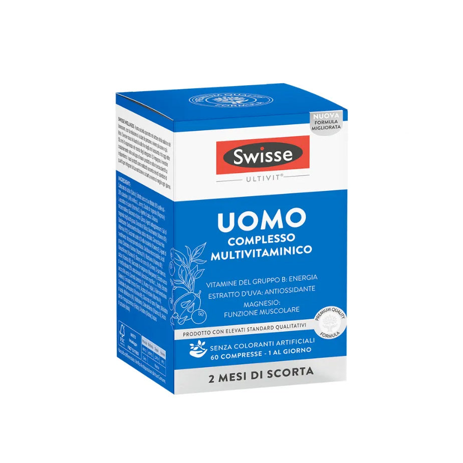 Swisse Multivitaminico Uomo 60 Capsule