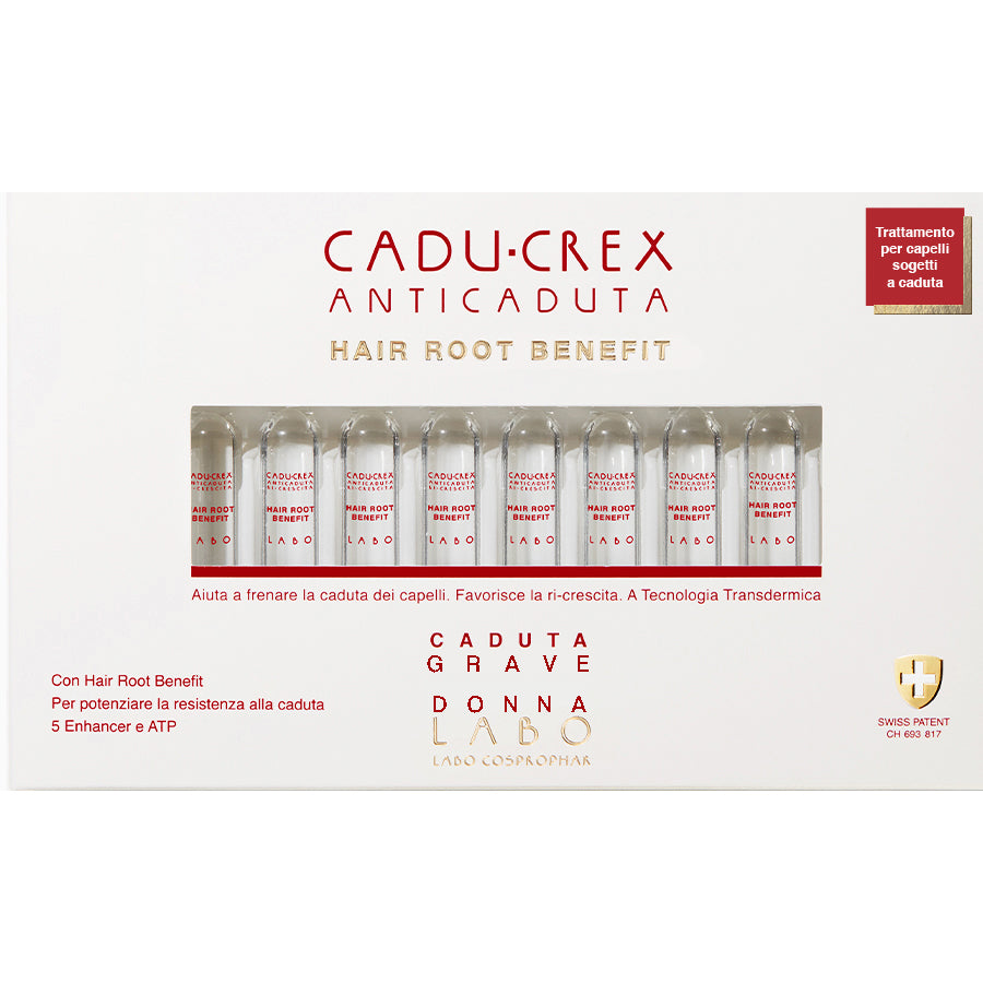 Crescina Cadu Crex Hair Root Benefit Caduta Grave Donna