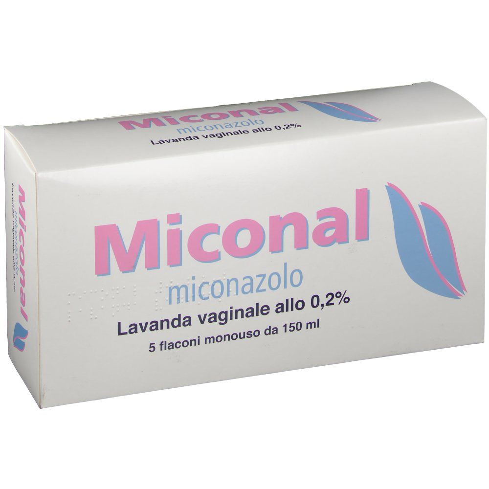 Miconal Lavanda Vaginale 5 Flaconi 0,2% Monodose