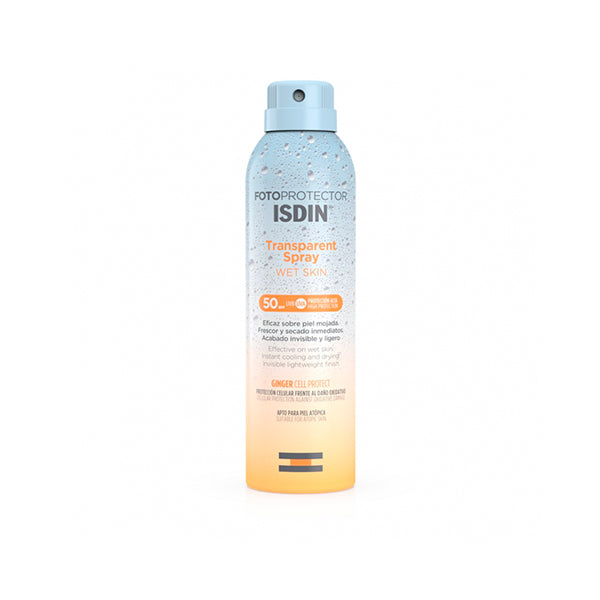 Isdin Fotoprotector Transparent Spray Wet Skin Spf50 250ml