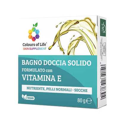 Colours Of Life Bagno Doccia Solido Con Vitamina E 80g