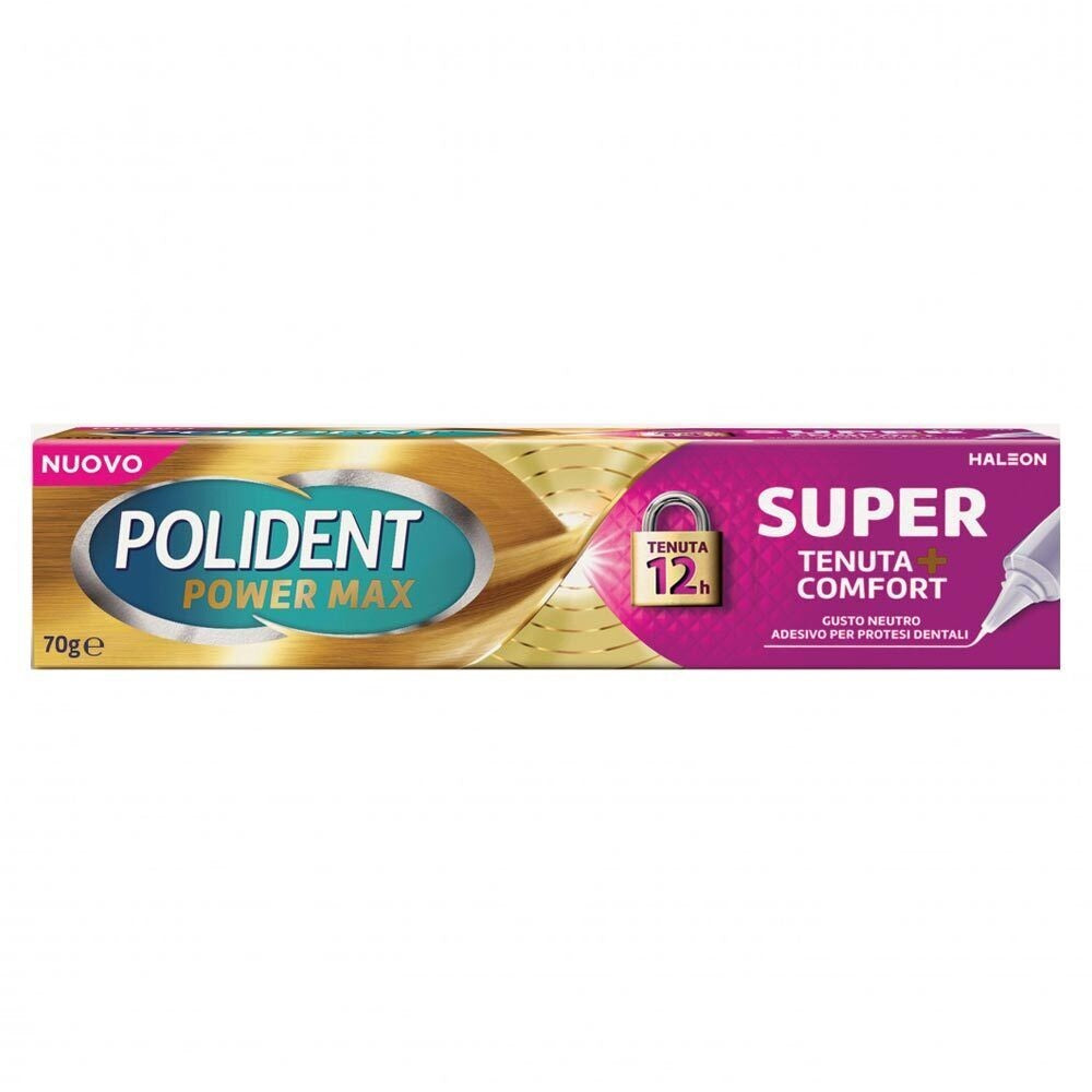 Polident Power Max Super Tenuta + Comfort 70g