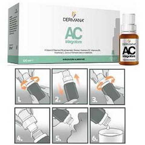 Dermana Ac Integratore 12 Flacone