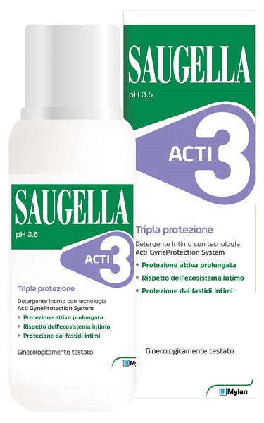 Saugella Acti3 Detergente Intimo250ml