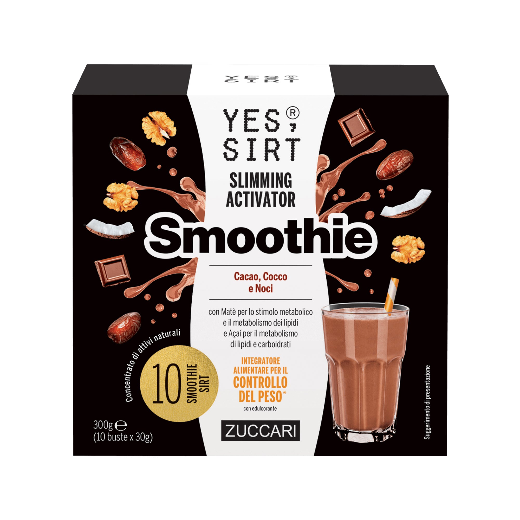 Yes Sirt Slimming Activator Smoothie Cacao Cocco Noci 300g