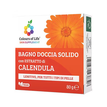 Colours Of Life Bagno Doccia Solido Con Calendula 80g
