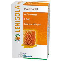 Lenigola Masticabili Arancia 40 Compresse