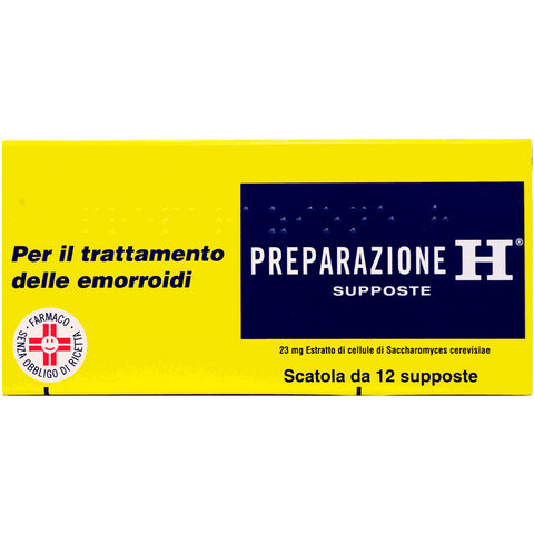 Preparazione H 12 Supposte 23 Mg