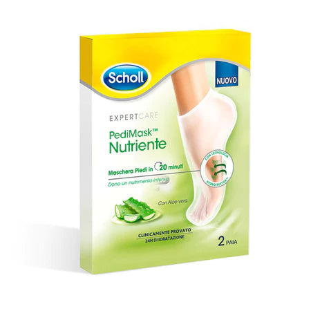 Scholl Pedimask Maschera Piedi Aloe Vera 2 Paia