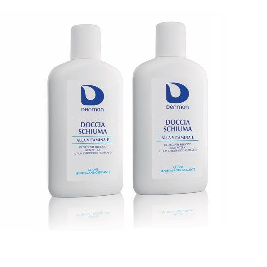 Dermon Doccia Schiuma Bipacco Alla Vitamina E