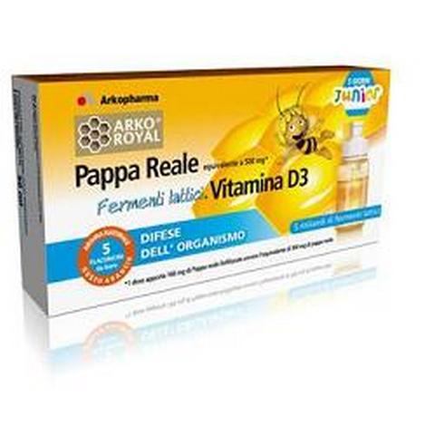 Pappa Reale+fm+vit D Bimbi 5 Flacone