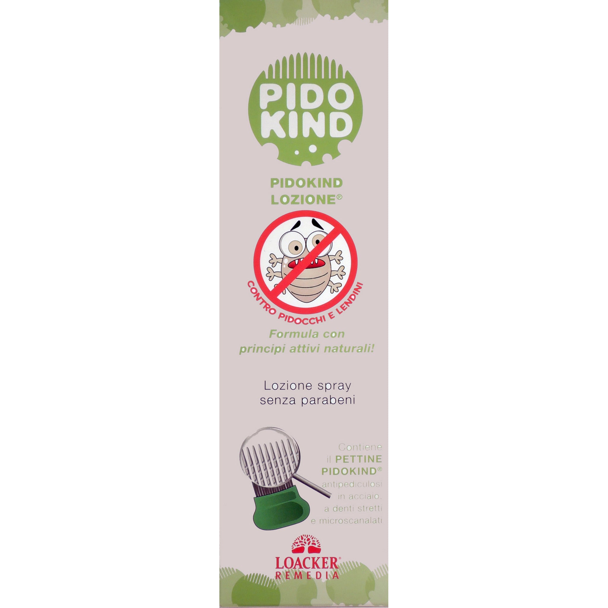 Pidokind Lozione+pettine