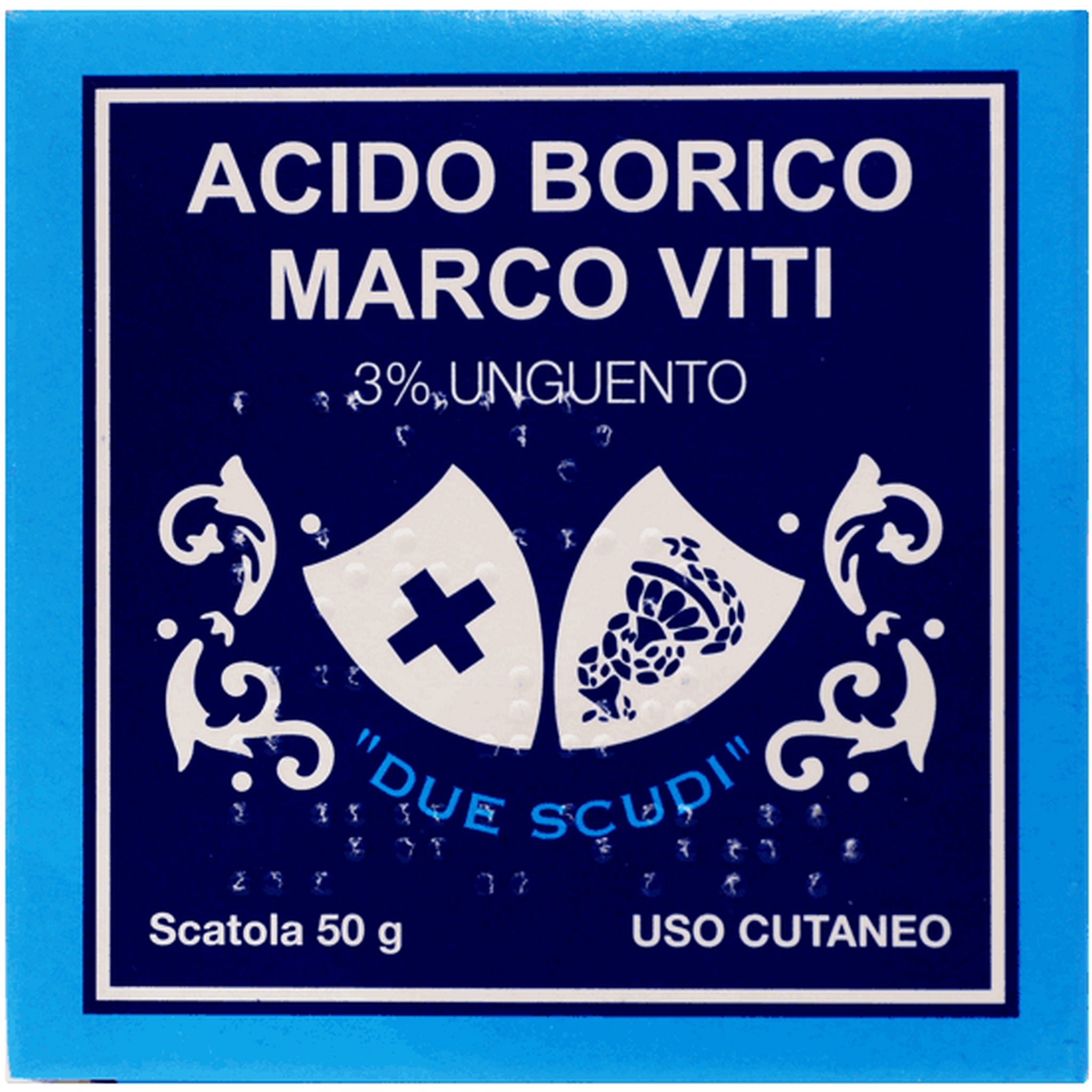 Acido Borico Marco Viti 3% Unguento 50g