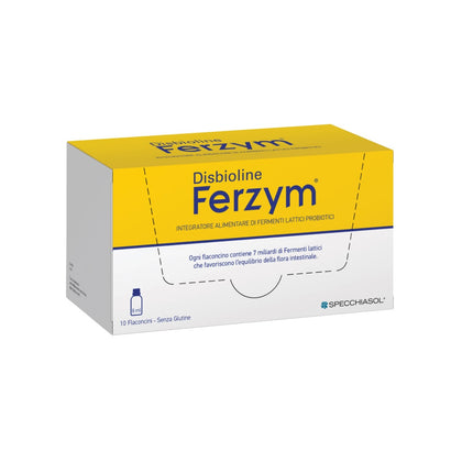 Disbioline Ferzym 10 Flaconcini 8ml