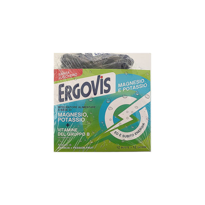 Ergovis Mg+k Vit B 12 Bustine Senza Zucchero