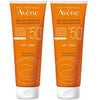 EAU THERMALE AVENE LATTE SOLARE SPF50+ 2X 250ML