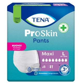 Tena Proskin Pants Maxi L 8 Pezzi