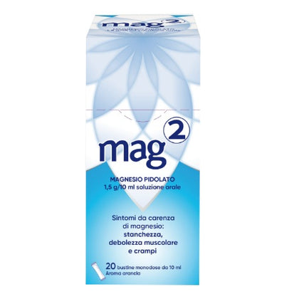 Mag 2 Os Soluzione 20 Buste 1,5g/10ml