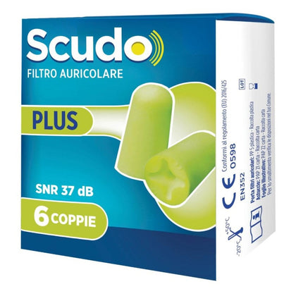 Scudo Filtro Auricolare Plus 6 Coppie