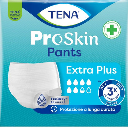 Tena Proskin Pants Extra Plus L 10 Pezzi
