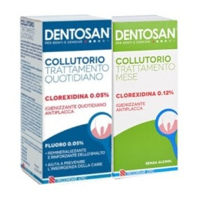 Dentosan Bipacco Collutorio Mese 200ml +quotidiano 200ml