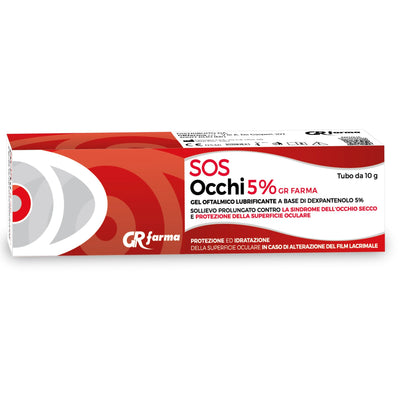 Gr Pharma Sos Occhi 5% Gel Oftalmico 10G