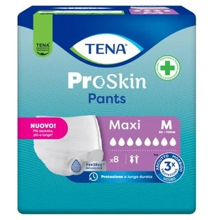 Tena Proskin Pants Maxi M 8 Pezzi