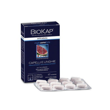 BIOKAP ANTICADUTA MIGLIO UOMO FORTE 60 COMPRESSE