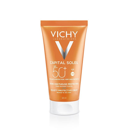 Vichy Capital Soleil Crema Viso Vellutata Spf50+ 50ml