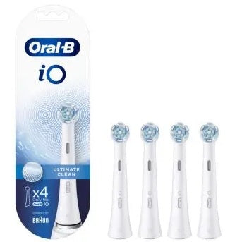 Oral B Testine Ultimate Clean Bianche 4 Pezzi