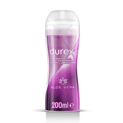 Durex Massage 2 In 1 Gel Massaggio Ale Vera Lenitivo 200ml