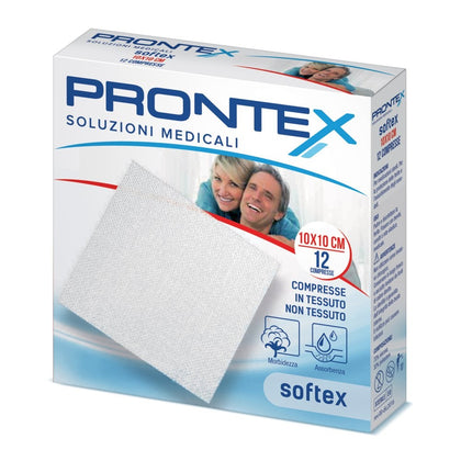 Prontex Softex Garza In Tnt 10x10 Cm 12 Pezzi