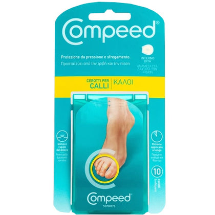 Compeed Cerotti Calli Interno Dita 10 Pezzi
