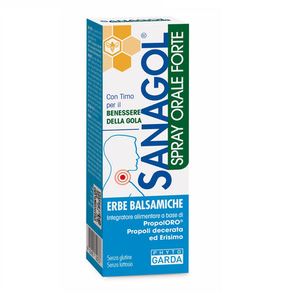 Sanagol Spray Orale Forte Erbe Balsamiche 20ml