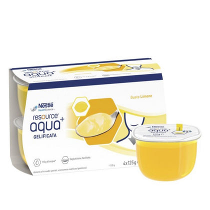 Resource Aqua+lemon 4x125g