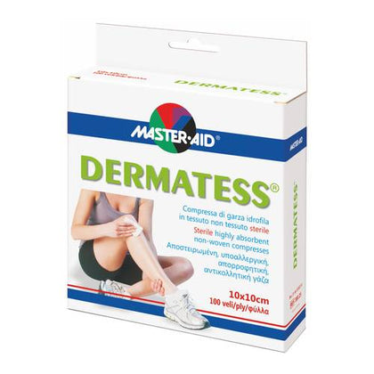 Dermatess Garza Sterile Tnt 10x10 Cm 100 Pezzi