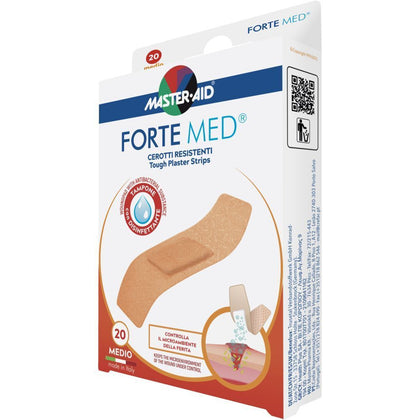 Master Aid Forte Med Cerotti Resistenti Medi 20 Pezzi