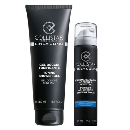 Collistar Uomo Gel Doccia Tonificante+schiuma Da Barba