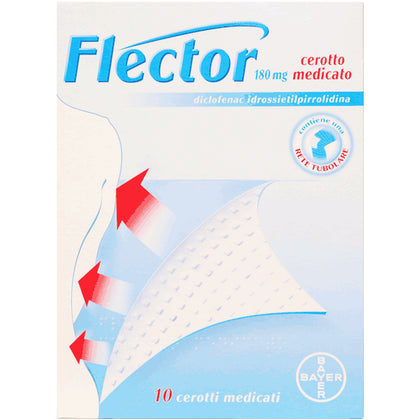 Flector 10 Cerotti Medicati 180mg